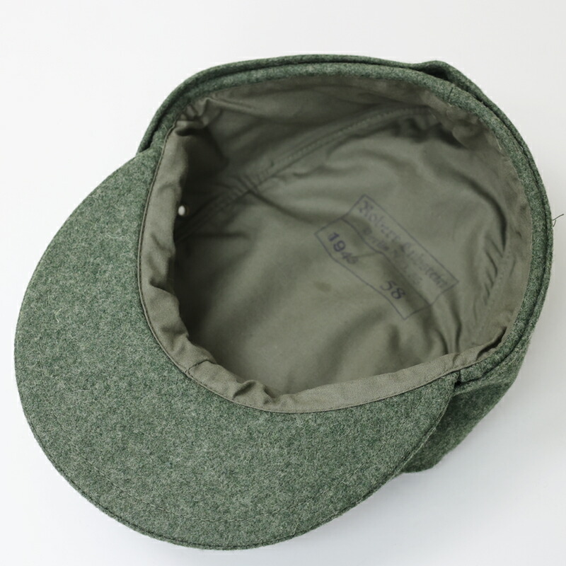 楽天市場】WW2ドイツ軍. EREL M43型兵用規格帽 兵用 [フィールドグレー