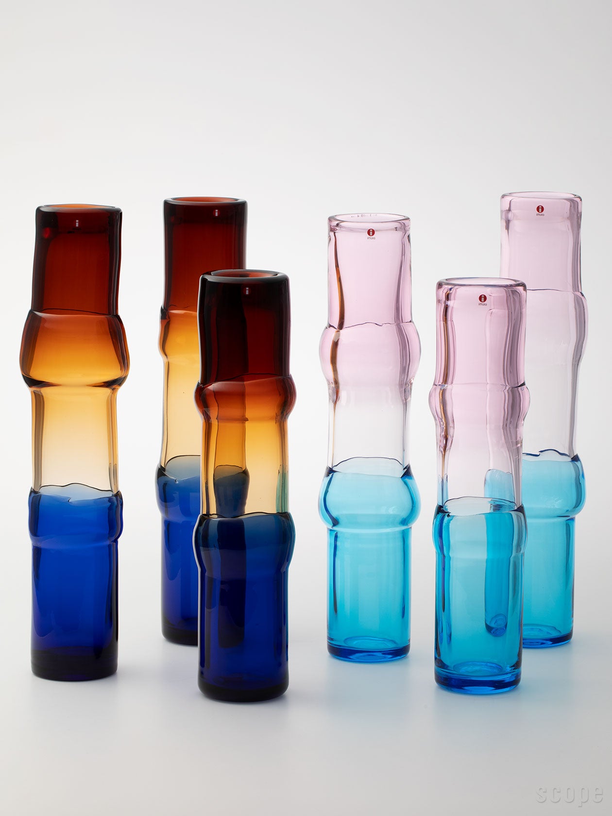 匿名　ポムポム　オイバトイッカPampula vase 290mmスカイブルー イッタラ オイバトイッカ ポムポム Pampula Vase スカイブルーの通販は