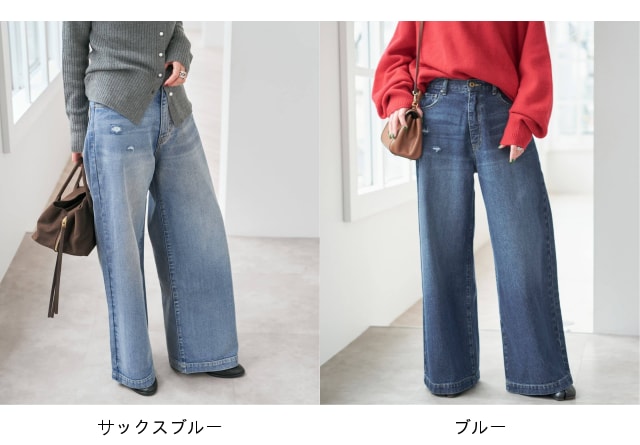 楽天市場】【SALE／30%OFF】《追加3》 5 1/2 BAGGY DENIM Spick & Span