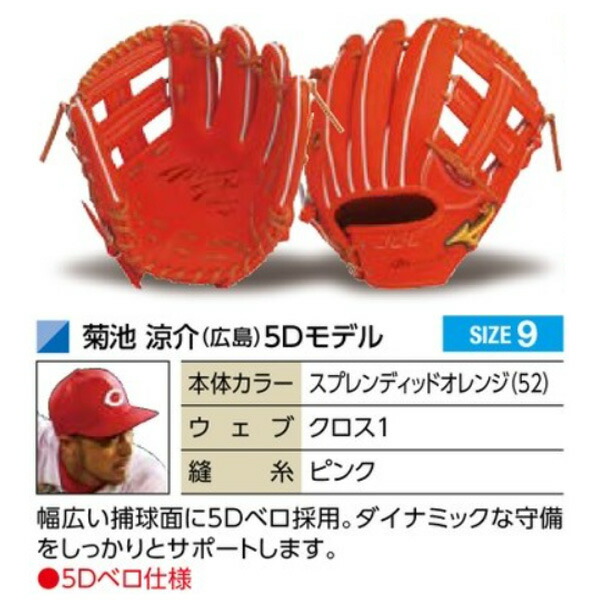 楽天市場】ミズノプロ オーダーグラブ 硬式グローブ 基本モデル 菊池