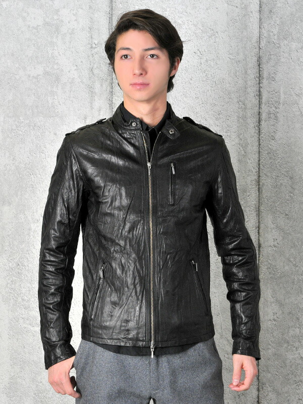 楽天市場】【43,780円→21,890円 スーパーSALE】レザージャケット