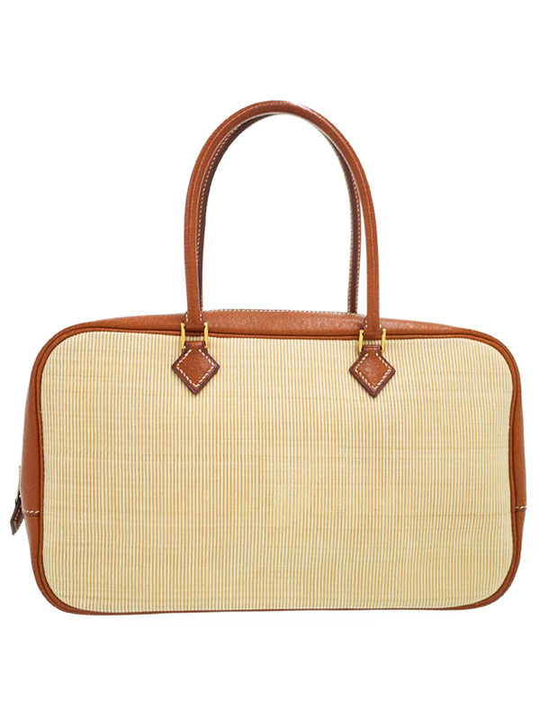 HERMES】【ゴールド金具】エルメス『プリュムエラン』F刻印 2002年製