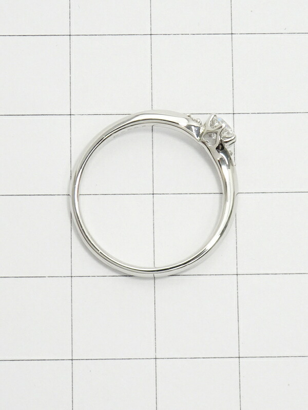 Vendome Aoyama】【鑑定書】ヴァンドーム青山『PT950 1Pダイヤモンド