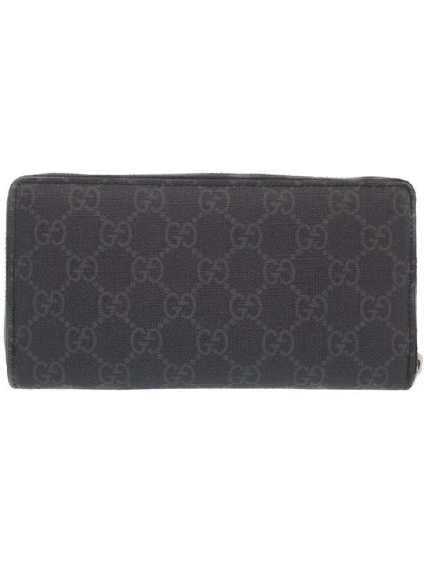 GUCCI】グッチ『ウルフ GGスプリーム ジップアラウンド ウォレット