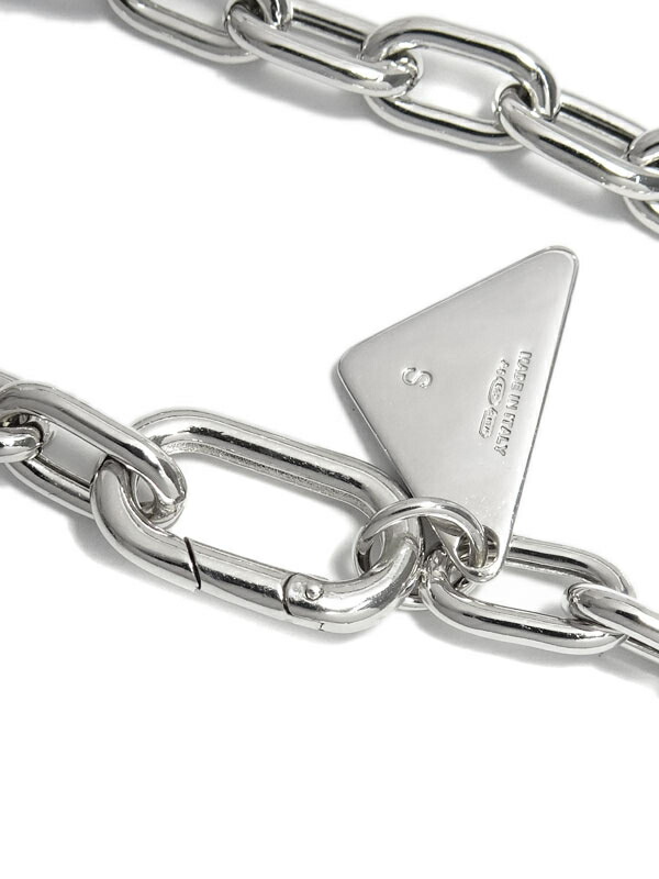 PRADA】プラダ『SILVER チェーン ジュエリー ブレスレット』2JB357 1