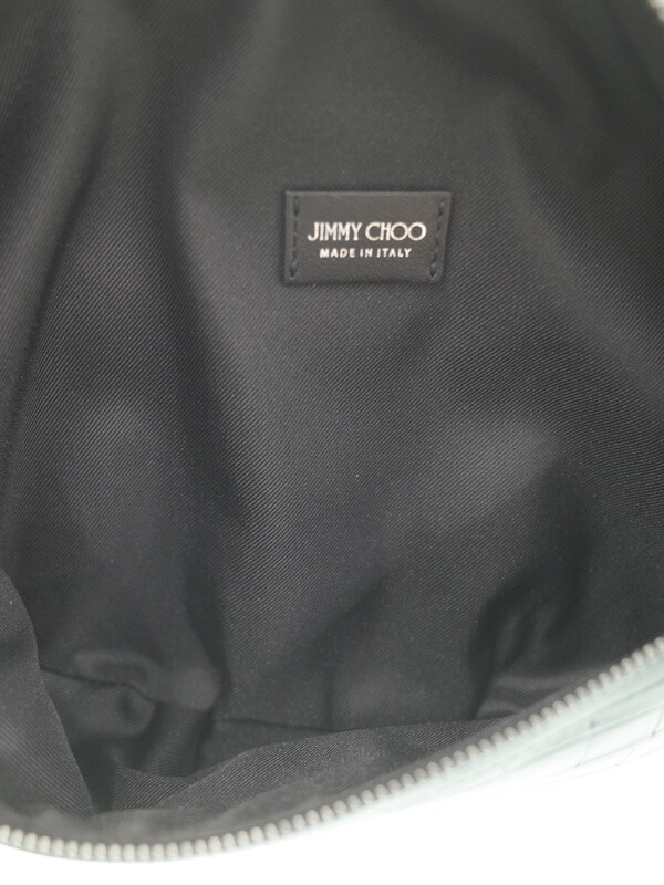 Jimmy Choo】ジミーチュウ『YORK クロコ エンボス加工 レザーベルト