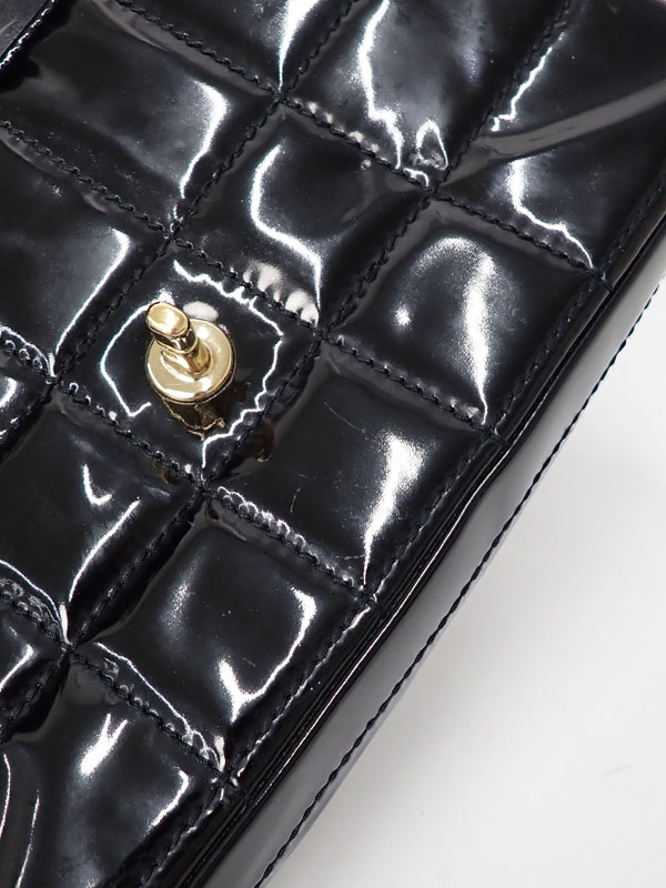 CHANEL】シャネル『チョコバー チェーンショルダーバッグ』レディース