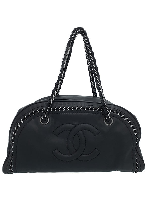 CHANEL】シャネル『ラグジュアリーライン チェーンミニボストンバッグ
