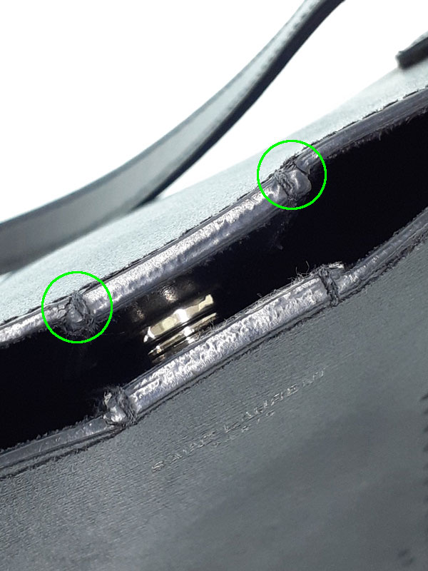 SAINT LAURENT PARIS】サンローランパリ『パンチング ロゴ トート