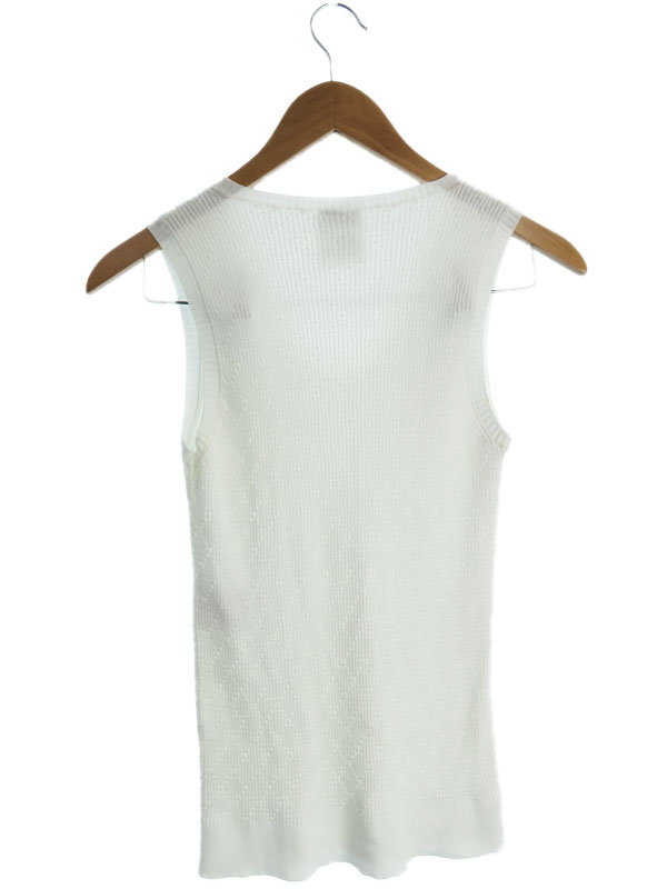 CHANEL】【イタリア製】【トップス】シャネル『ノースリーブニット