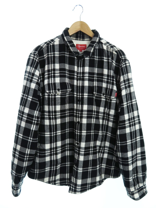 Supreme】【Pile Lined Plaid Flannel Shirt】シュプリーム『チェック
