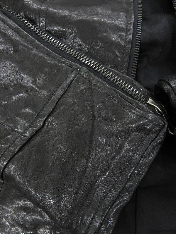 SHELLAC】【ririジッパー】【アウター】シェラック『レザージャケット