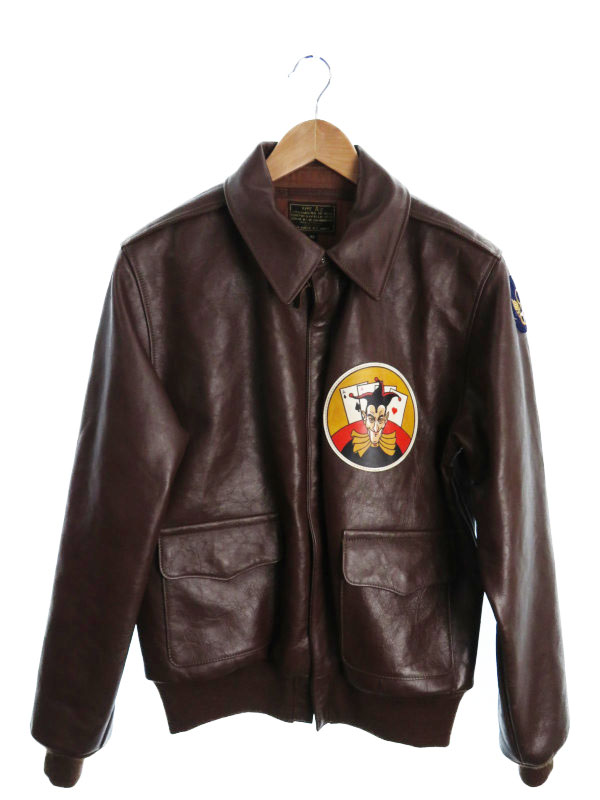 The REAL McCOY'S】【A-2 570 B.Sフライトジャケット】【ROUGH WEAR