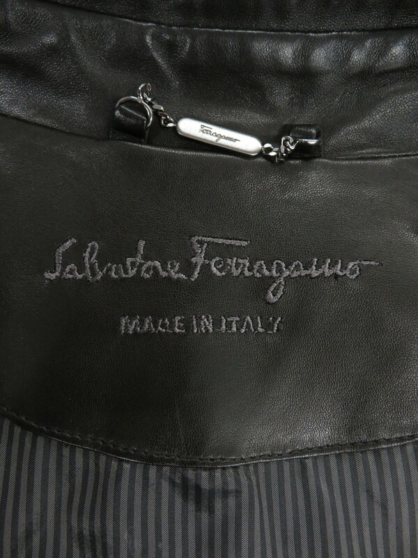 Salvatore Ferragamo】【イタリア製】【アウター】フェラガモ『レザー