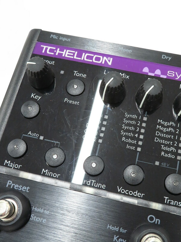 T.C.HELICON】ティーシーヘリコン『ボーカルエフェクター』VOICE TONE