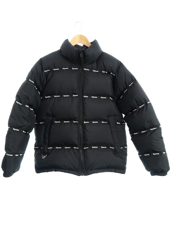 Supreme】【Logo Tape Puffy Jacket】【アウター】シュプリーム