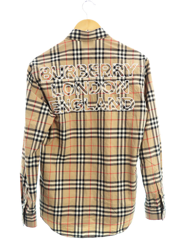 BURBERRY】【CHALCROFT】【トップス】バーバリー『チェック柄 長袖