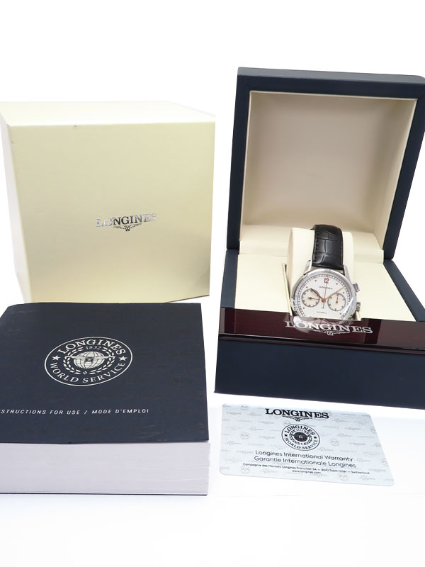 LONGINES】ロンジン『ヘリテージ クロノグラフ 1940』L2.814.4.76.0
