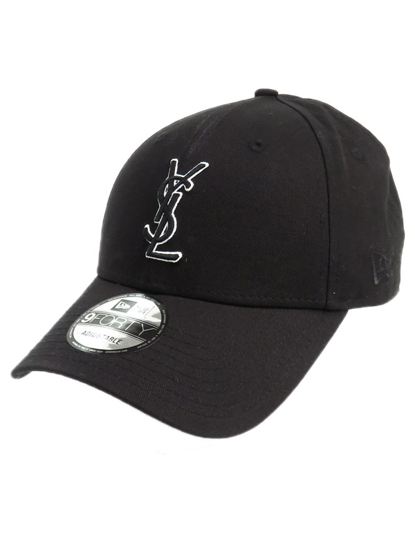 SAINT LAURENT】サンローラン『ニューエラ YSL モノグラム キャップ