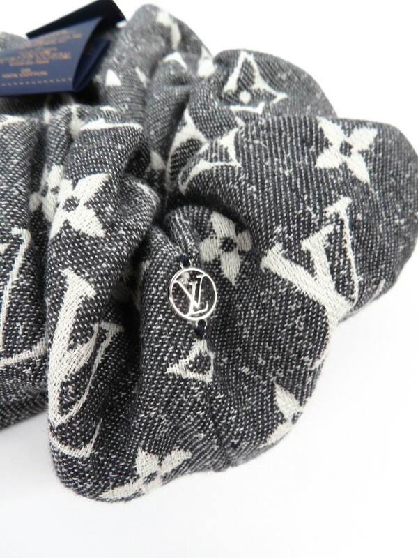 LOUIS VUITTON】ルイヴィトン『シュシュ・モノグラム ジャカード