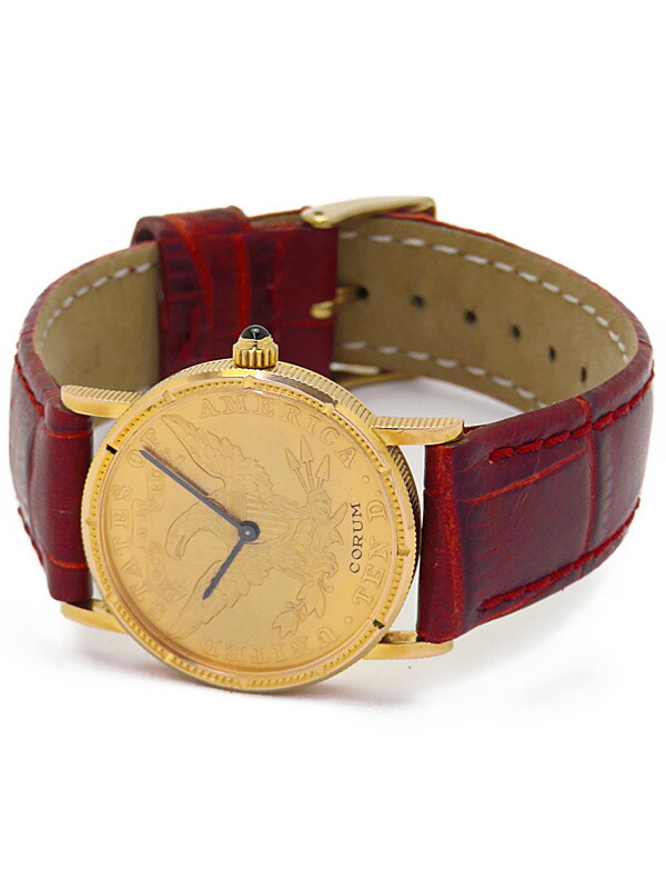CORUM】コルム『イーグル コインウォッチ』メンズ 手巻き 3ヶ月保証
