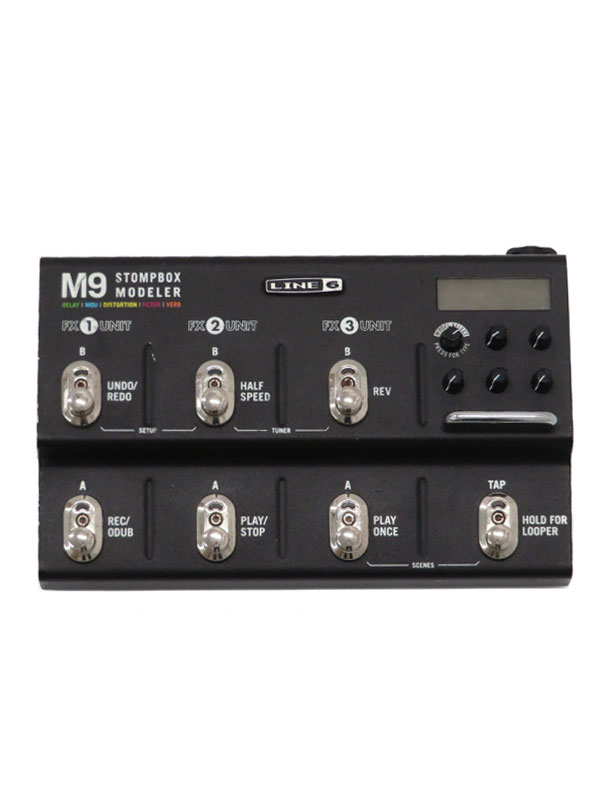 LINE6】ライン6『マルチエフェクター』M9 STOMPBOX MODELER 1週間保証