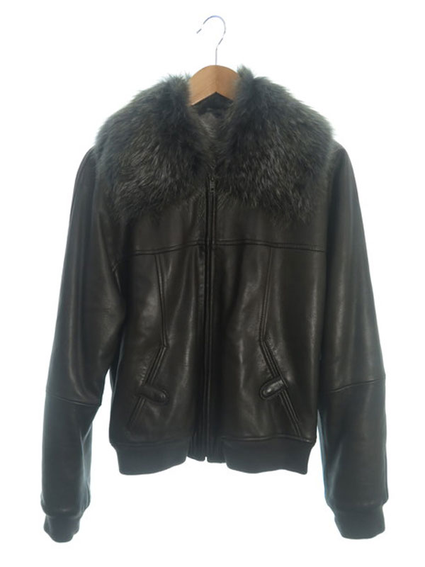 GUCCI】グッチ『トムフォード期 レザージャケット size48』116466