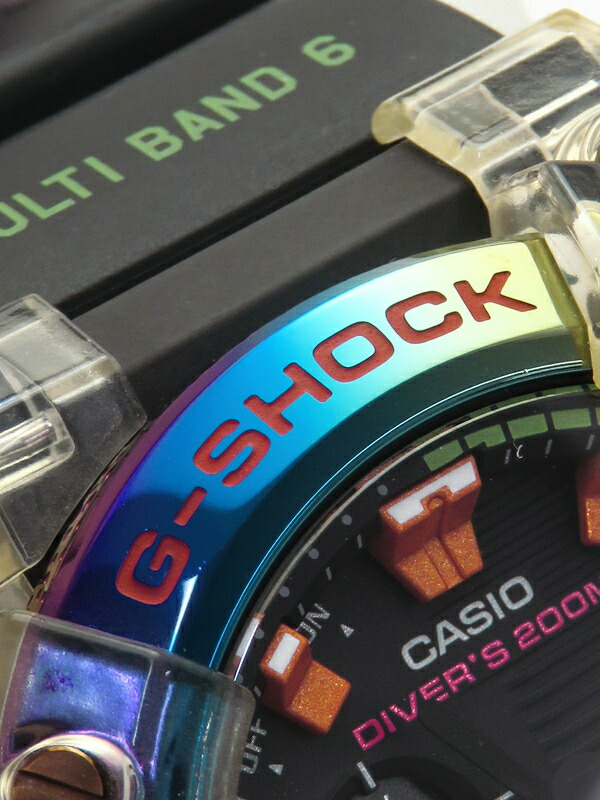 CASIO】カシオ『G-SHOCK Gショック フロッグマン ボルネオ レインボー