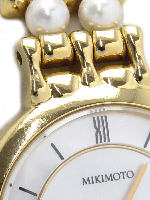 MIKIMOTO】ミキモト『パールウォッチ』レディース クォーツ 1ヶ月保証