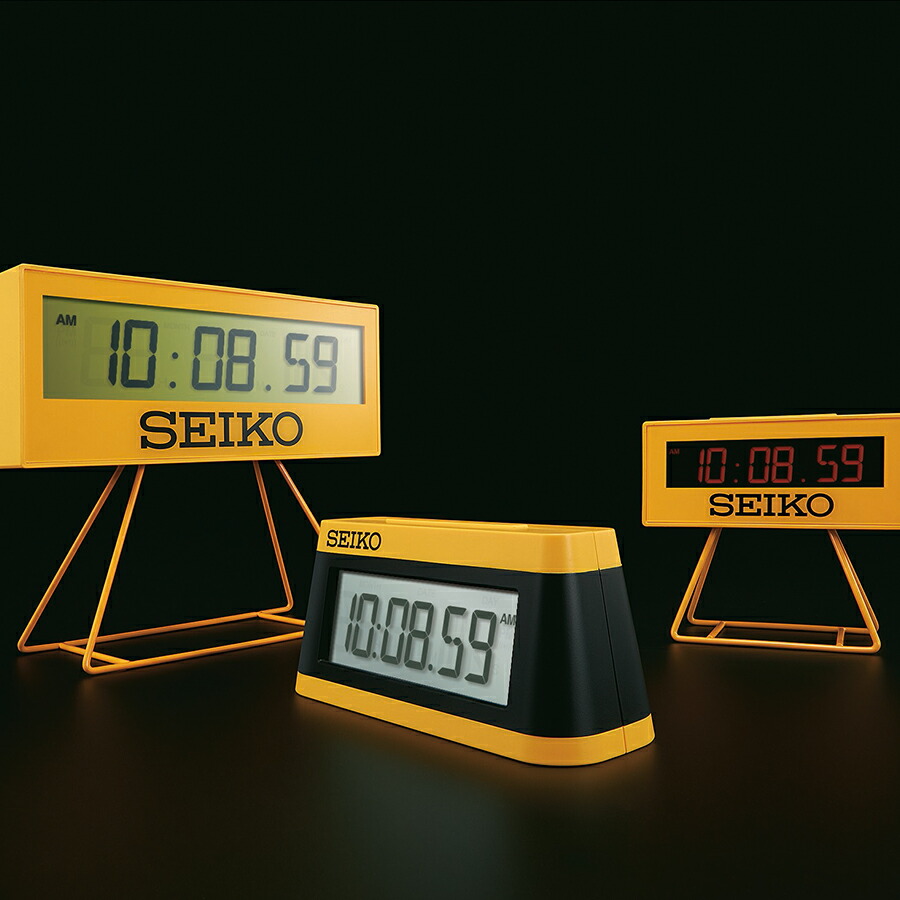 楽天市場】セイコー ミニスポーツタイマークロック 合成音アラーム搭載