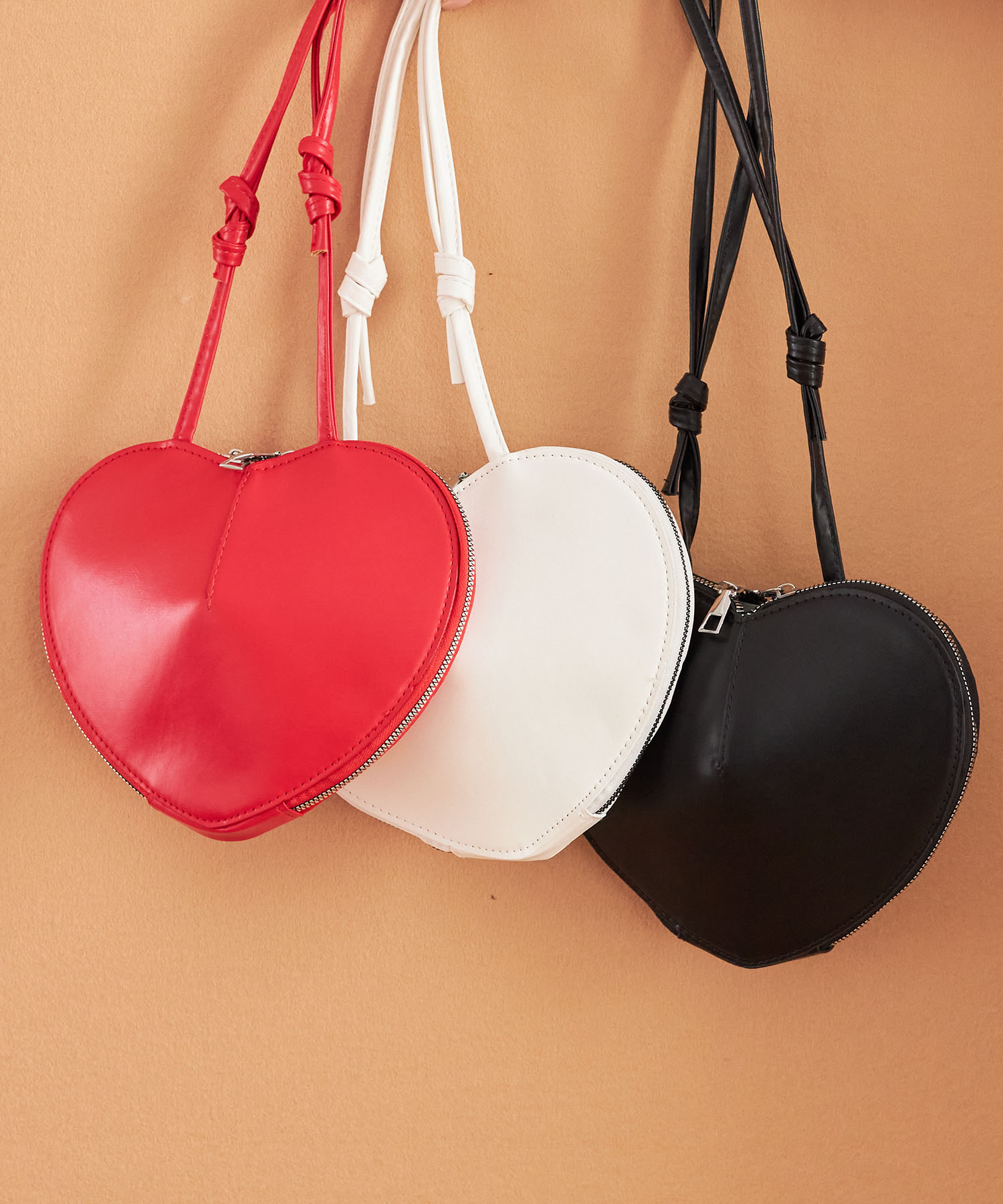 ハート型ポシェット