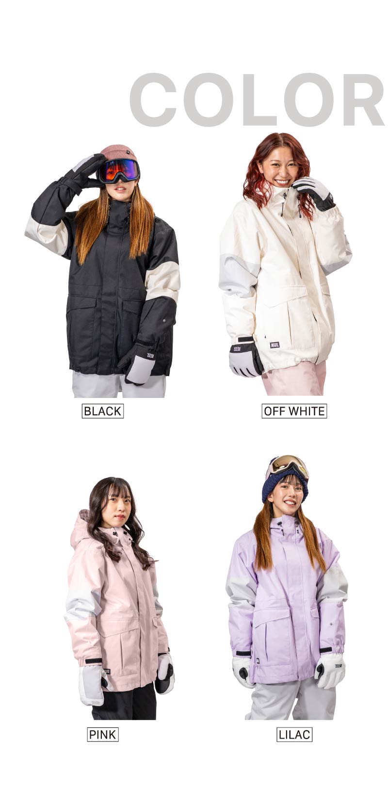 楽天市場】新作 スノーボード ウェア レディース ジャケット スノボ