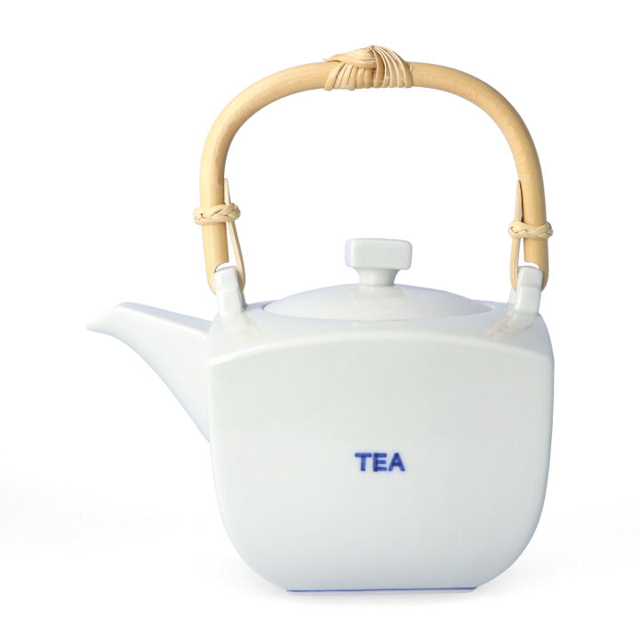 角急須 大 TEA字 シリーズ／上出長右衛門窯