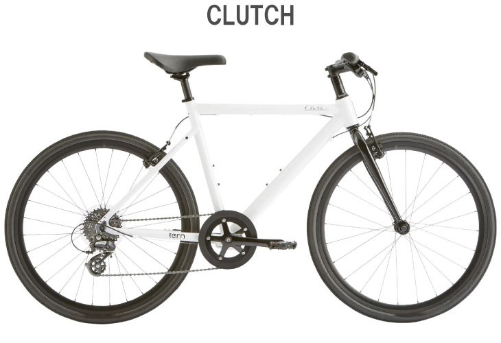 2025 TERN ターン CLUTCH クラッチ ホワイト 8段変速 Vブレーキ クロス