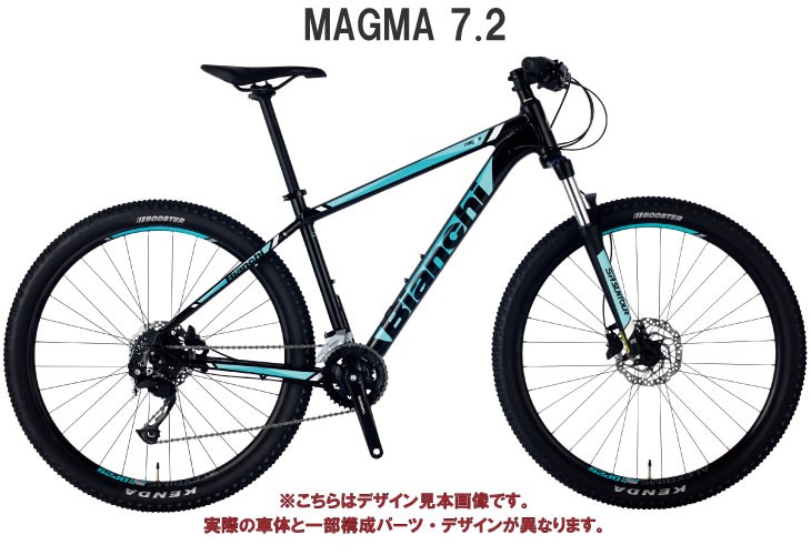 2022 BIANCHI ビアンキ MAGMA 7.2 マグマ7.2 ブラック/CK16 2×9s MTB