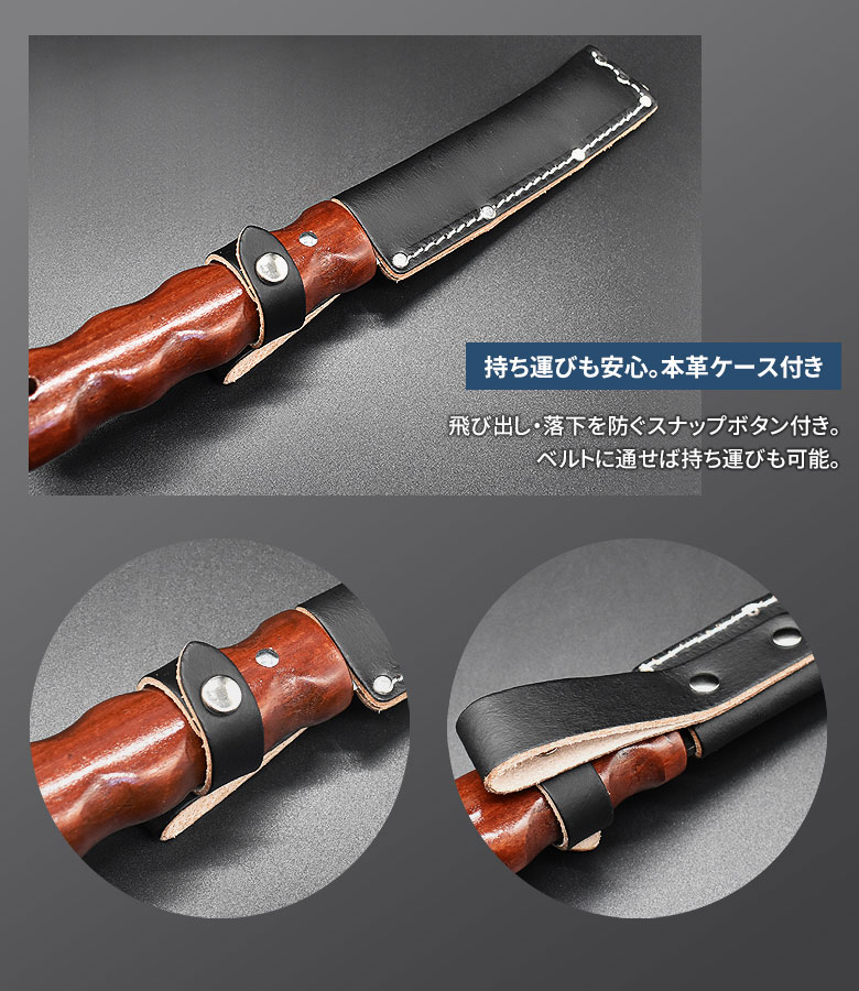 楽天市場】阿? A・UN 小刀 黒銀 暁〜AKATSUKI〜 A-3 刃渡り135mm 軽量