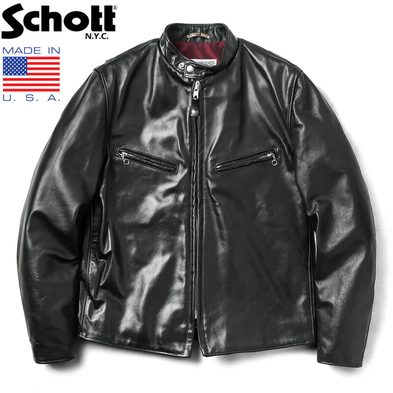 楽天市場】ポイント10倍！Schott ショット 228US ラムレザー