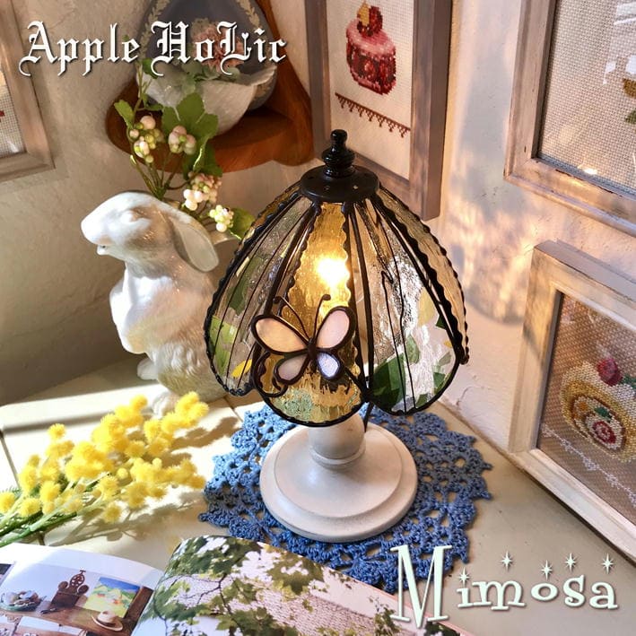 楽天市場】ステンドグラス ランプ スタンド 照明 テーブルランプ