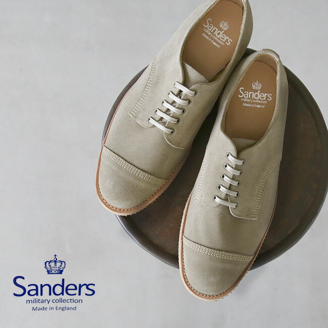 SALE 50%OFF】[2128LS] Sanders(サンダース) Desert Military Derby