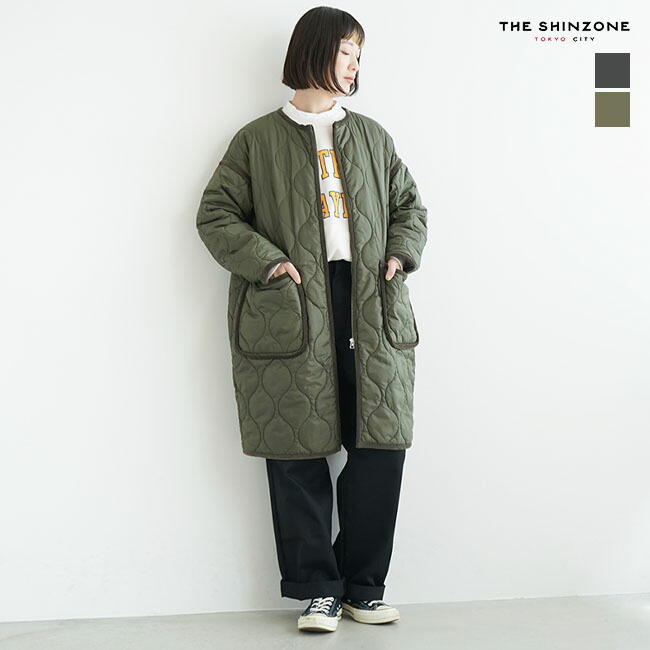 SALE 40%OFF】[21AMSCO05]THE SHINZONE(ザ シンゾーン)QUILTING COAT