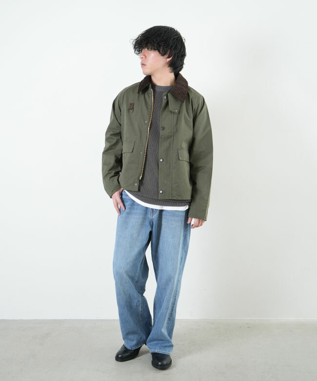 MCA0932]Barbour(バブアー) OS SPEY CASUAL コットン ショートレングス