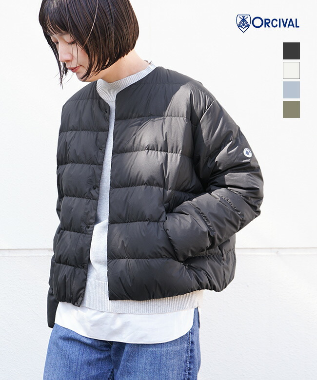 OR-A0603DPL]ORCIVAL(オーシバル/オーチバル) LIGHT DOWN jacket