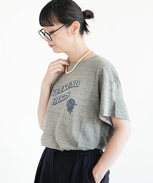 25AMSCU13]THE SHINZONE(ザ シンゾーン) WEEKEND HIKES TEE