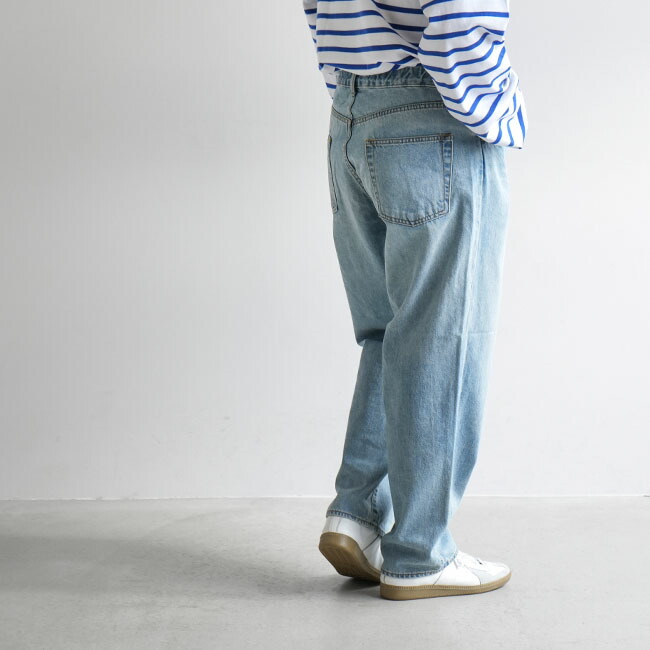 A12301]HARVESTY(ハーベスティ) BIG DENIM 5POKET PT アジャスタブル