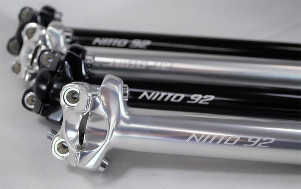 日東 S-92 27.2×350mm ブラック シートポスト | ロードバイクパーツ