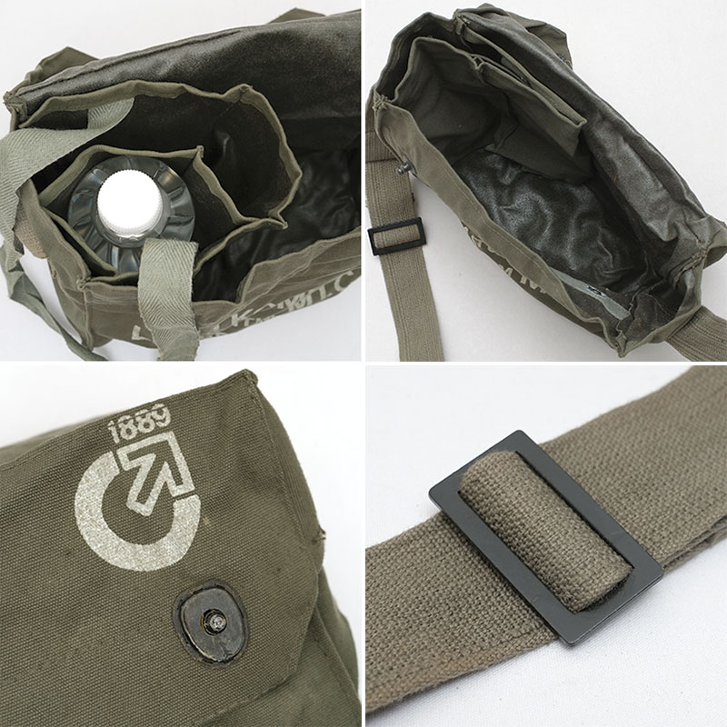 楽天市場】セルビア軍 ガスマスクバッグ PUコーティング USED BS174UN