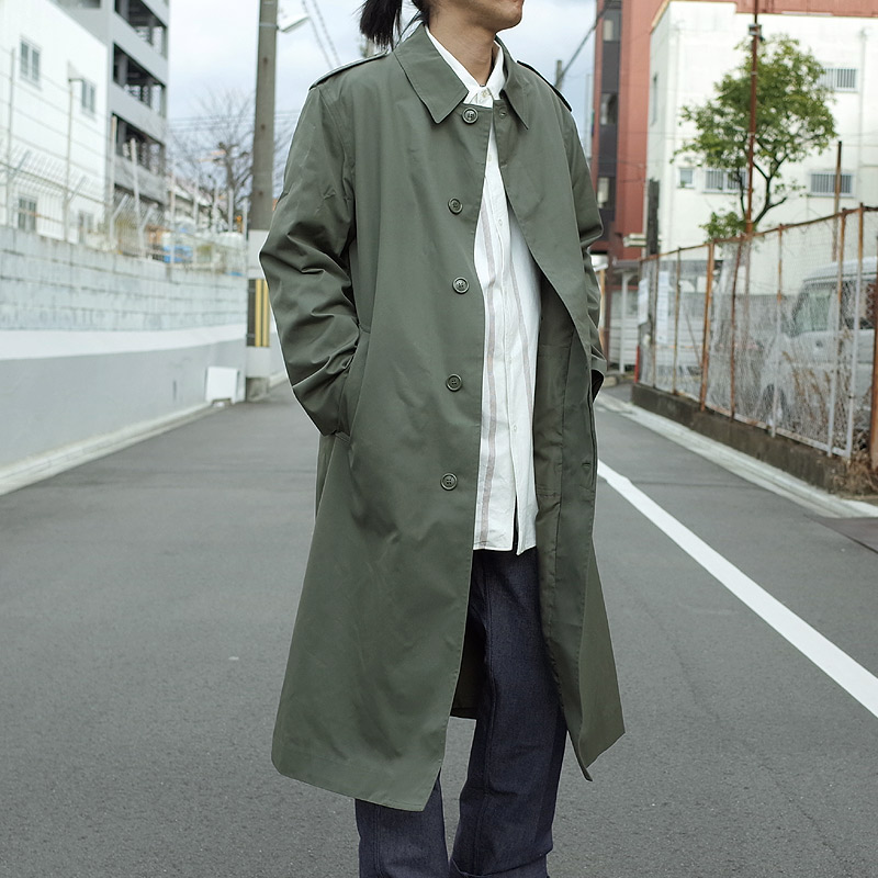 楽天市場】フランス軍 ステンカラーコート グレー デッドストック