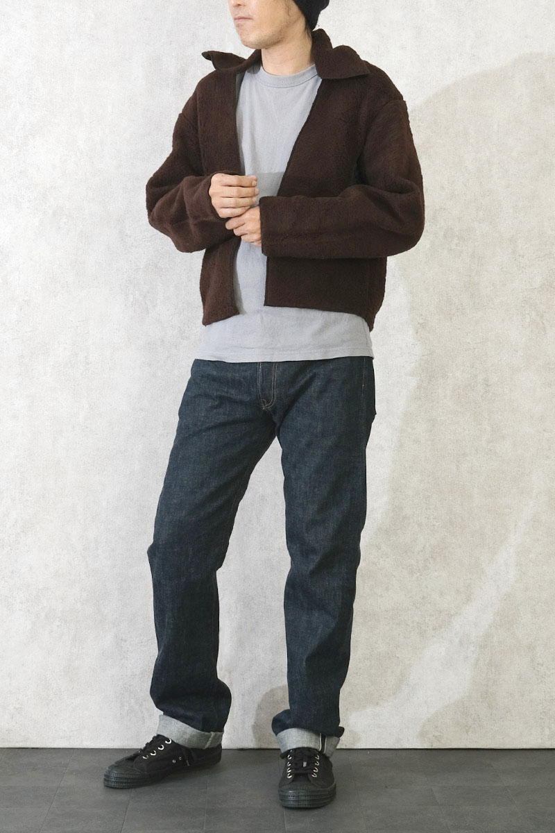 楽天市場】フランス軍 NAVY ボアライナージャケット ブラウン デッド