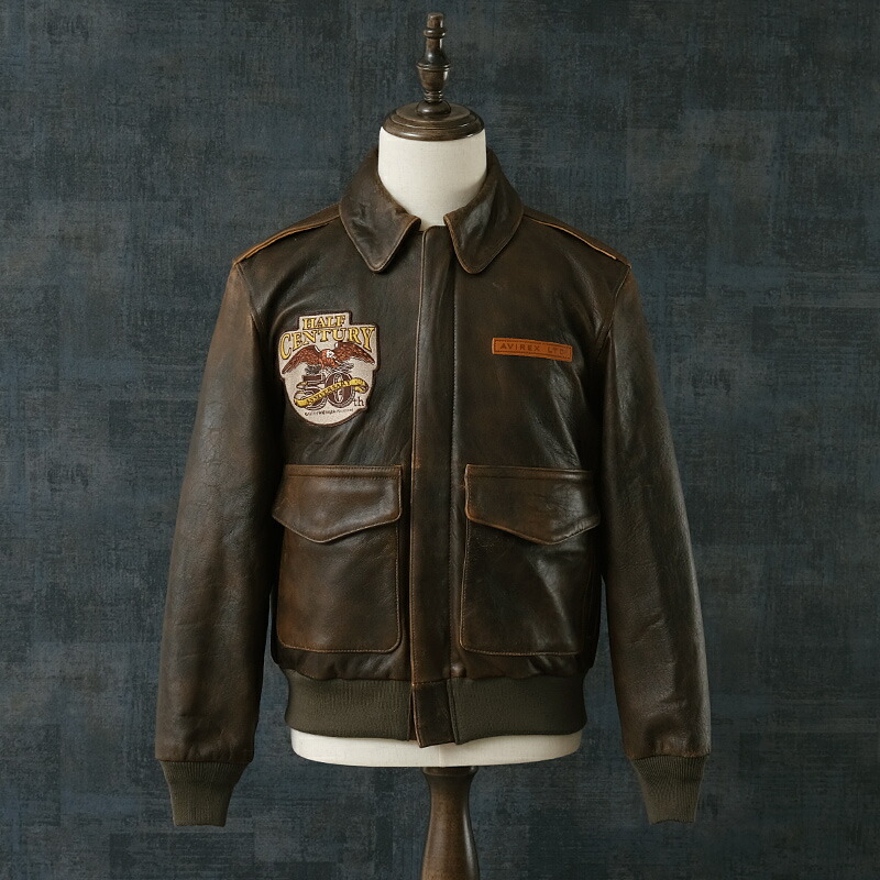 楽天市場】AVIREX アビレックス #7835950007 50th Anniversary A-2