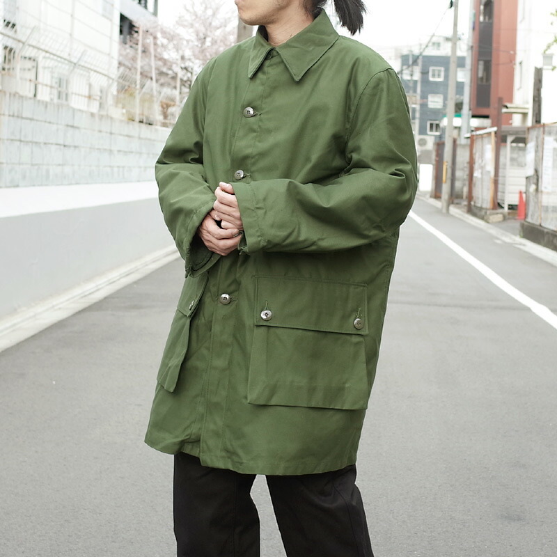 楽天市場】スウェーデン軍 M59コート ライナー付き オリーブ デッド